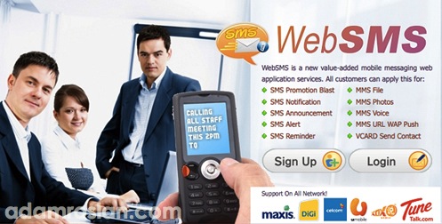 Hive Hosting Perkenal Web SMS