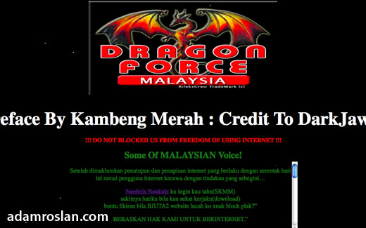 Laman Politeknik dan Tour Malaysia mula digodam