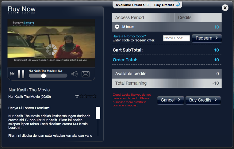 Nur Kasih The Movie kini di Tonton.com.my