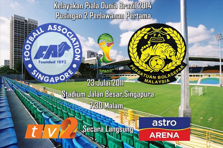 (LIVE) Streaming dan Keputusan Singapura lawan Malaysia 23 Julai