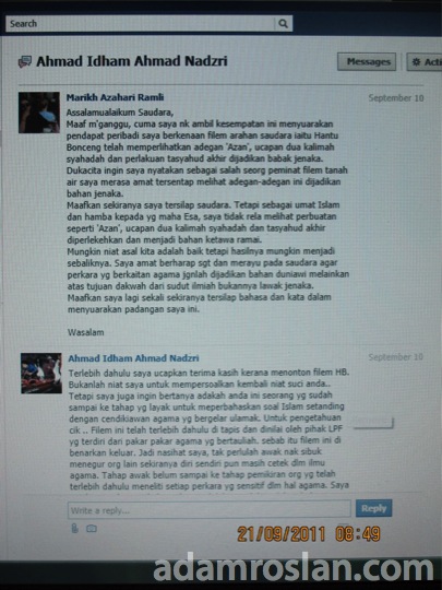 Isu Hantu Bonceng: Apa Kata Ahmad Idham?