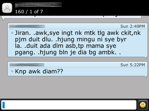 Senangnya Pinjam Duit!