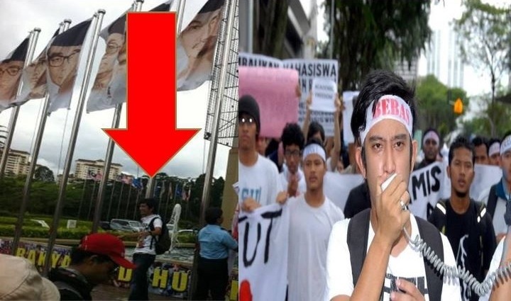(VIDEO) Panglima Melayu Ugut Tampar dan Ludah Mahasiswa
