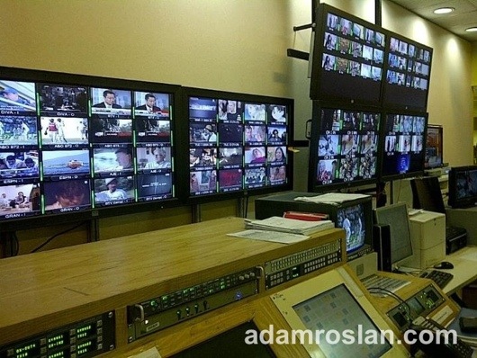 Pusat Tapisan Kandungan Satelit Astro di International Channel Presentation