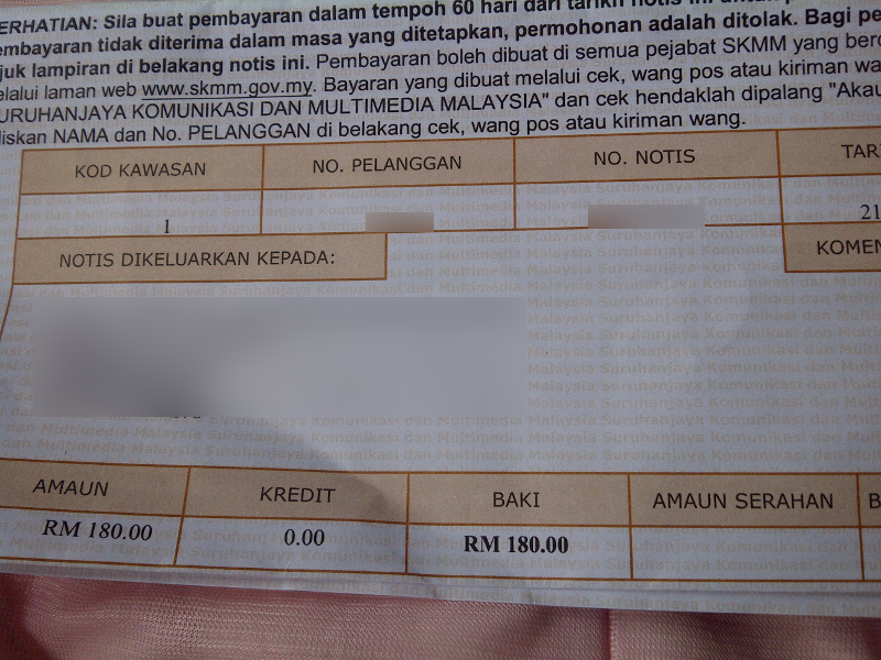 (BERGAMBAR) Langkah Pembayaran Pembaharuan Penguntukan Radas Radio Amatur Secara Online